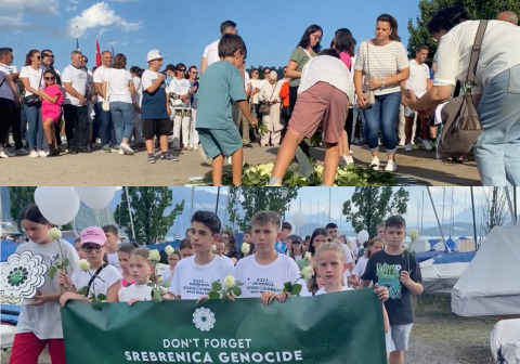 Zug: Gedenken in der Schweiz an die Genozid-Opfer von Srebrenica